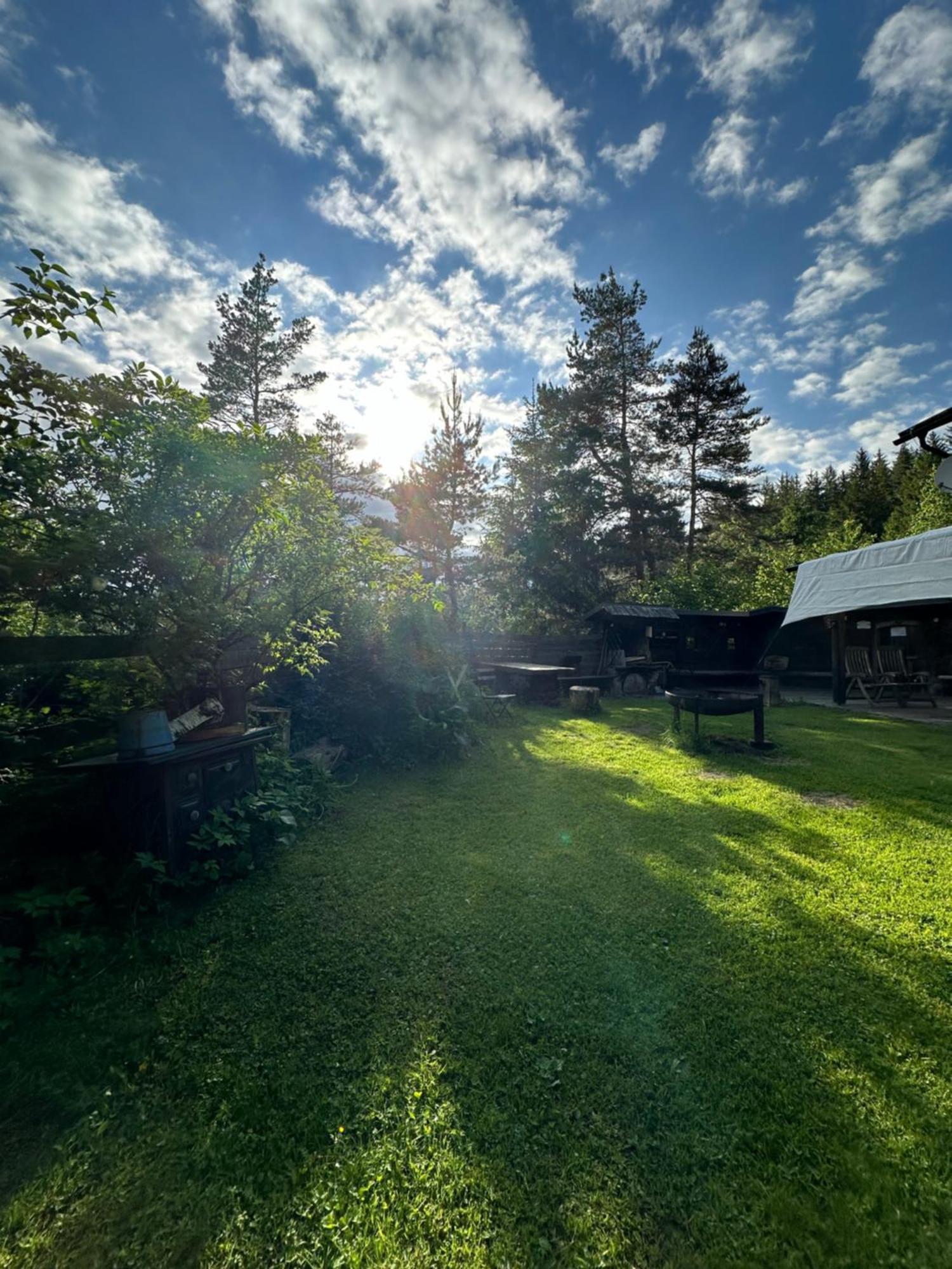 Ferienhaus Im Wald Edelschrott Экстерьер фото
